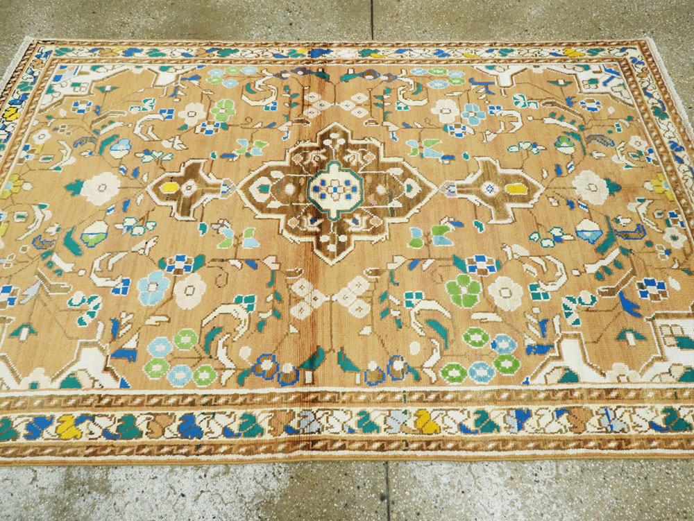Vintage Persian Mahal Rug, No.26168 - Galerie Shabab