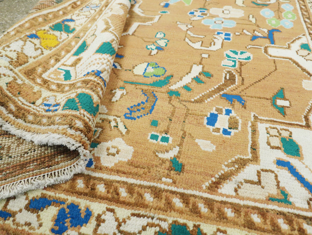 Vintage Persian Mahal Rug, No.26168 - Galerie Shabab