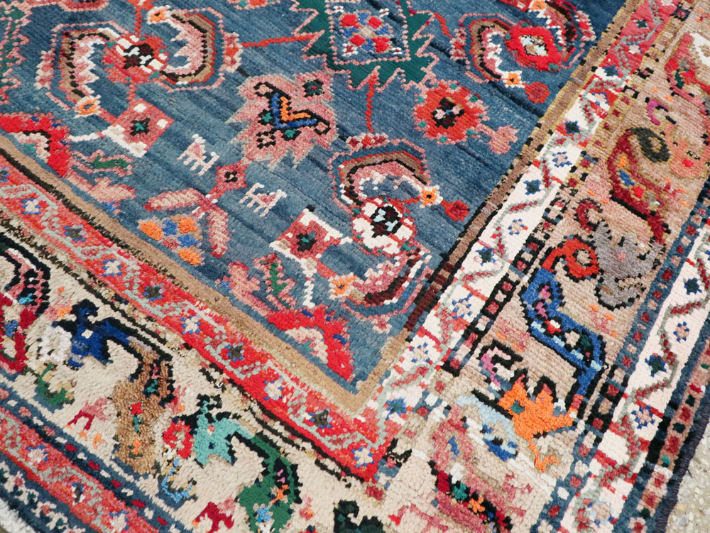 Vintage Persian Hamadan Rug, No.26170 - Galerie Shabab
