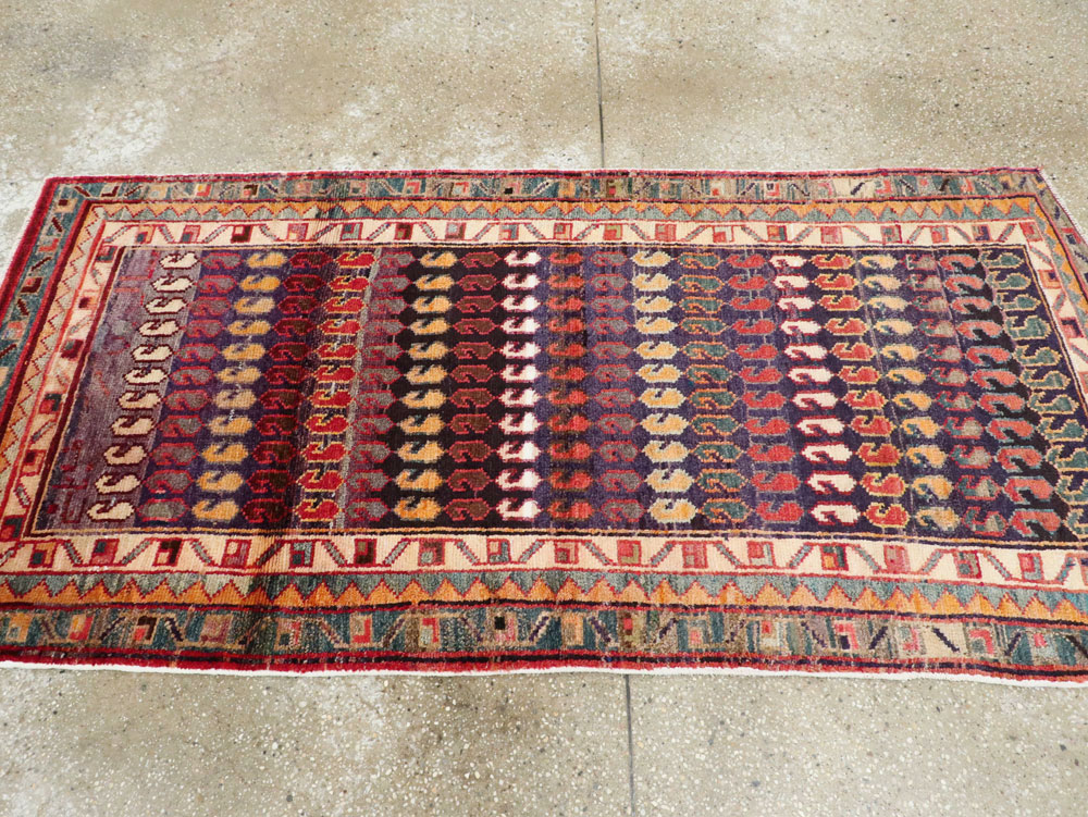 Vintage Persian Hamadan Rug, No.26172 - Galerie Shabab