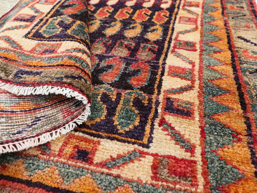 Vintage Persian Hamadan Rug, No.26172 - Galerie Shabab