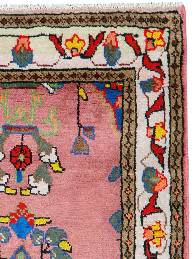 Vintage Persian Hamadan Rug, No.26173 - Galerie Shabab