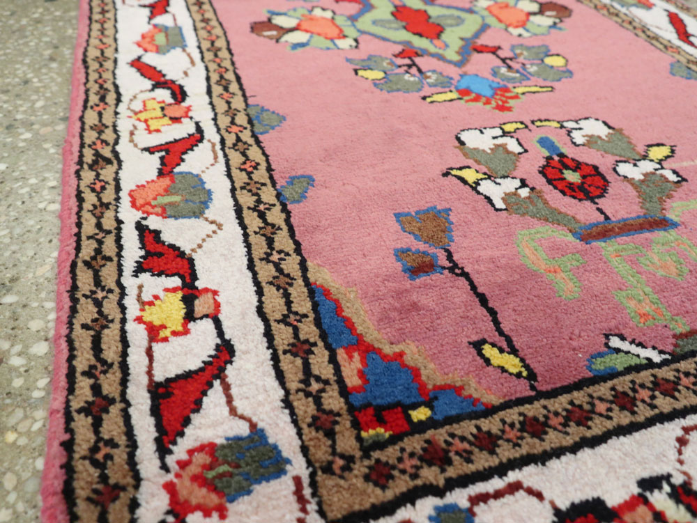 Vintage Persian Hamadan Rug, No.26173 - Galerie Shabab