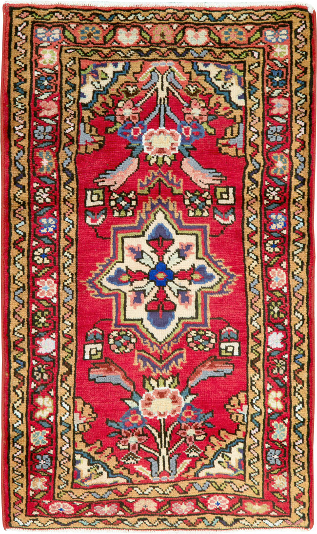 Vintage Persian Hamadan Rug, No.26175 - Galerie Shabab