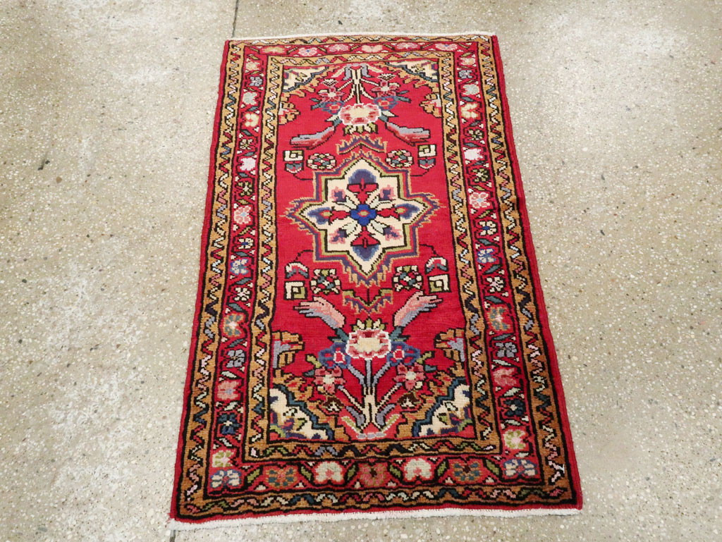 Vintage Persian Hamadan Rug, No.26175 - Galerie Shabab