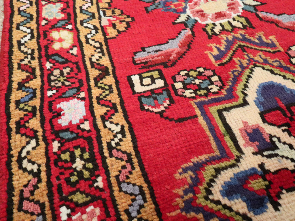 Vintage Persian Hamadan Rug, No.26175 - Galerie Shabab