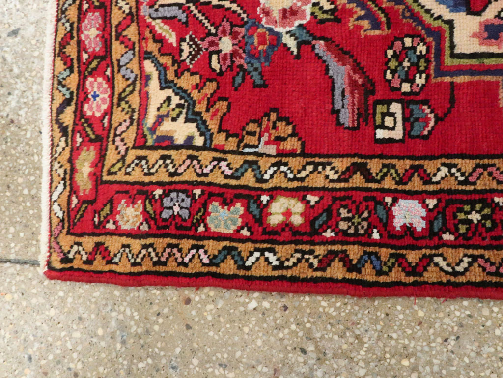 Vintage Persian Hamadan Rug, No.26175 - Galerie Shabab