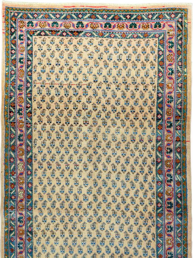 Vintage Persian Malayer Runner, No.26176 - Galerie Shabab
