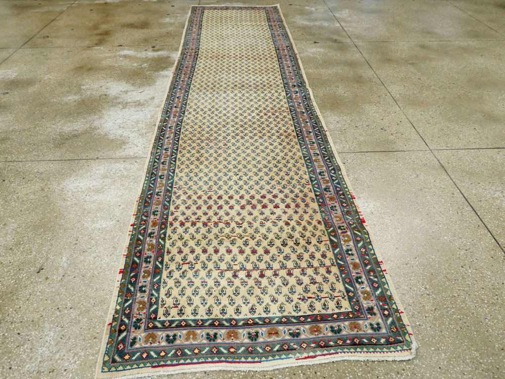 Vintage Persian Malayer Runner, No.26176 - Galerie Shabab