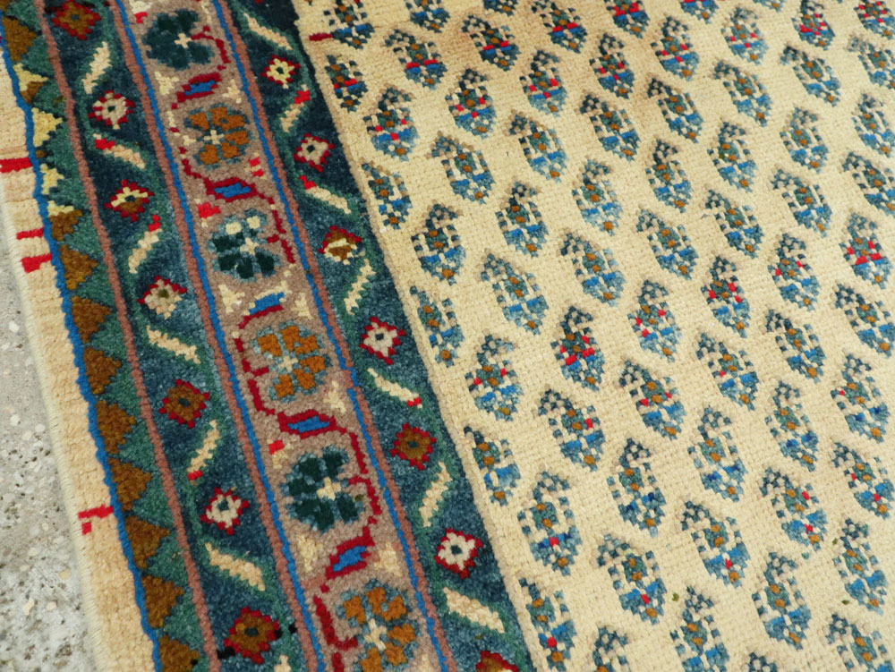 Vintage Persian Malayer Runner, No.26176 - Galerie Shabab