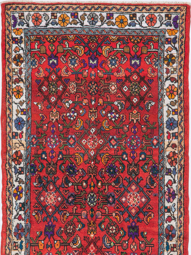Vintage Persian Hamadan Rug, No.26177 - Galerie Shabab