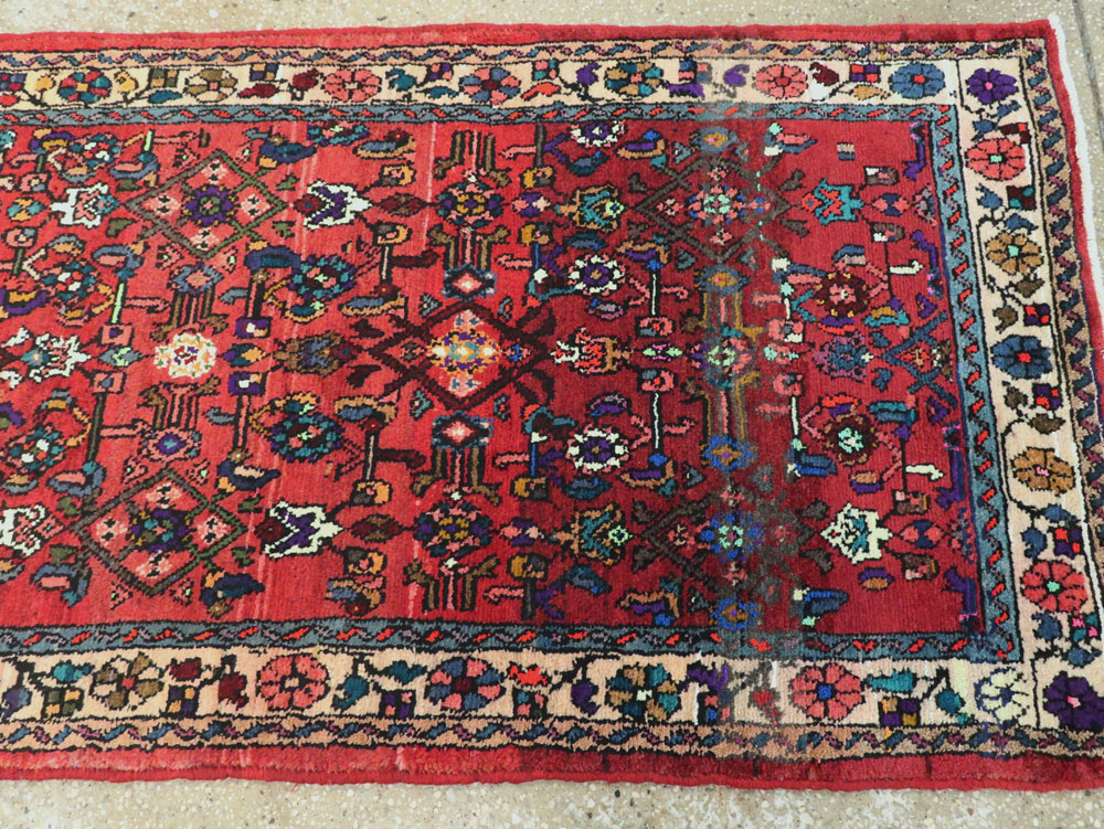 Vintage Persian Hamadan Rug, No.26177 - Galerie Shabab