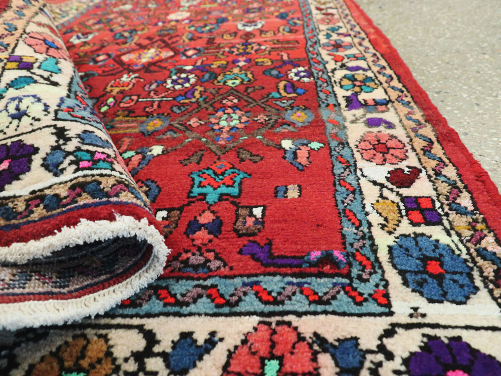 Vintage Persian Hamadan Rug, No.26177 - Galerie Shabab