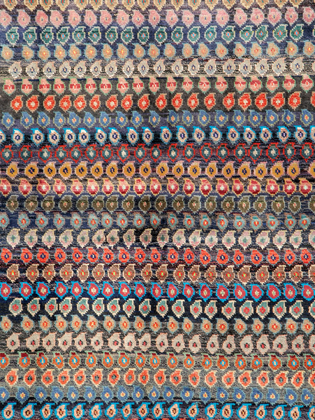 Vintage Persian Hamadan Runner, No.26179 - Galerie Shabab