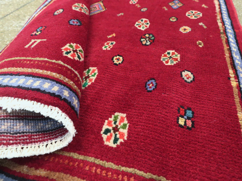 Vintage Persian Mahal Rug, No.26183 - Galerie Shabab