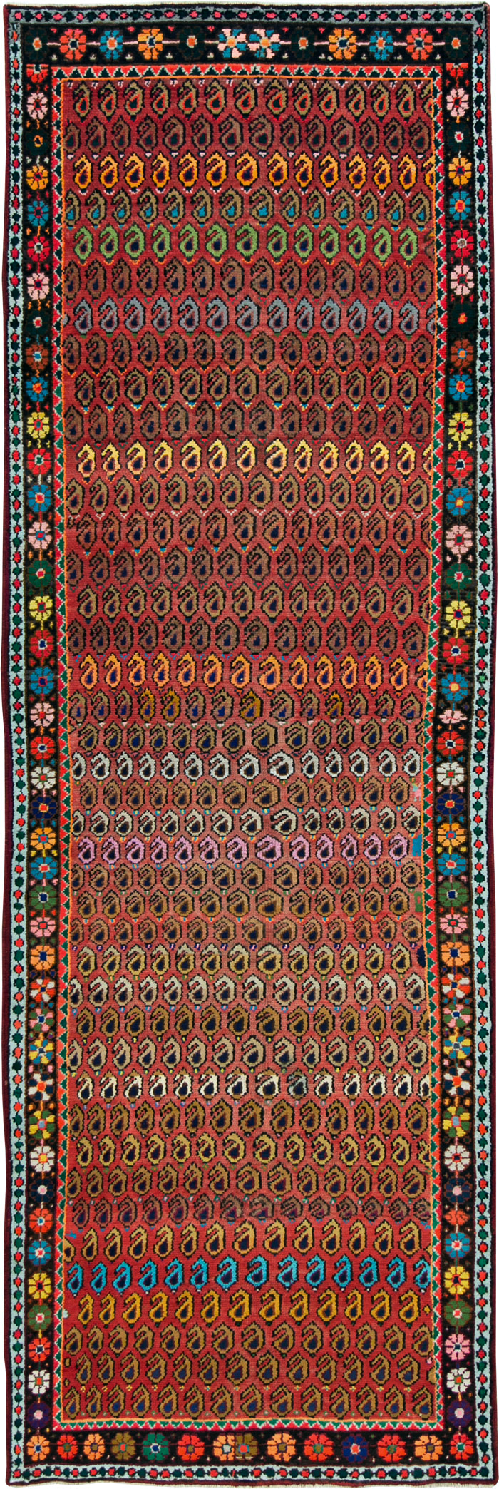 Antique Persian Hamadan Runner, No.26184 - Galerie Shabab