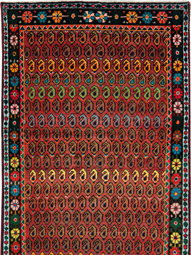 Antique Persian Hamadan Runner, No.26184 - Galerie Shabab
