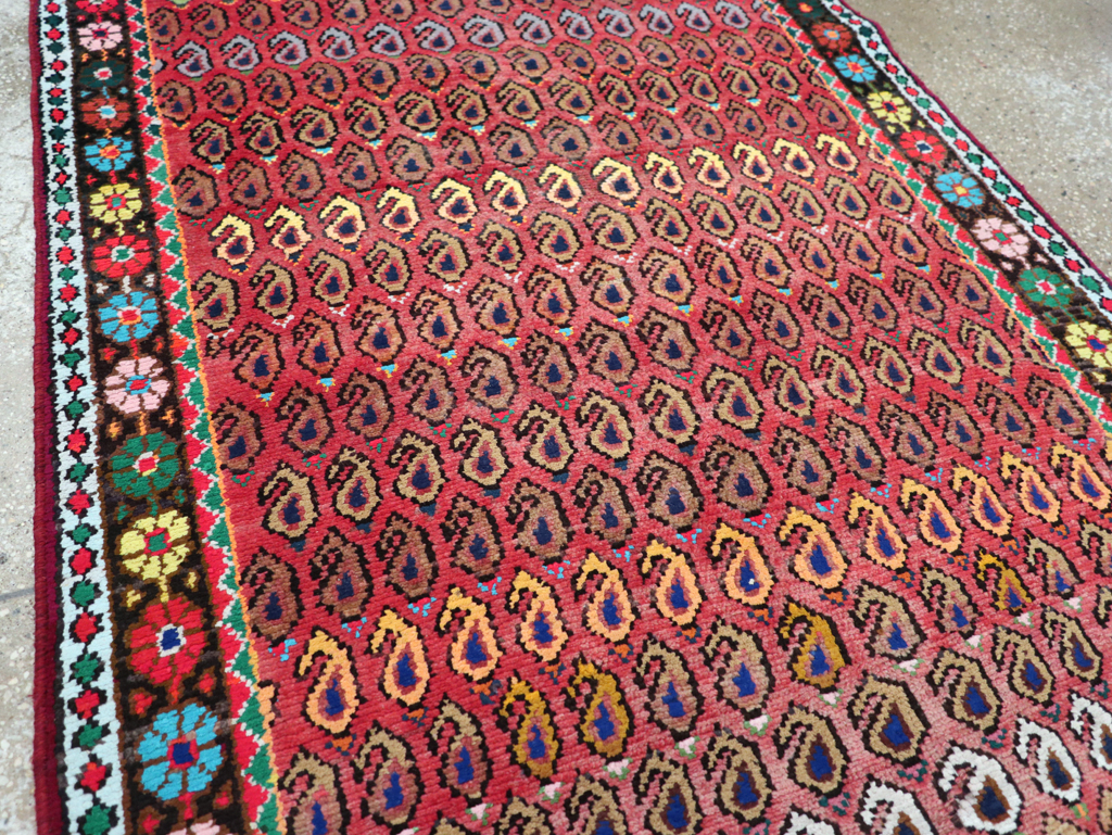 Antique Persian Hamadan Runner, No.26184 - Galerie Shabab