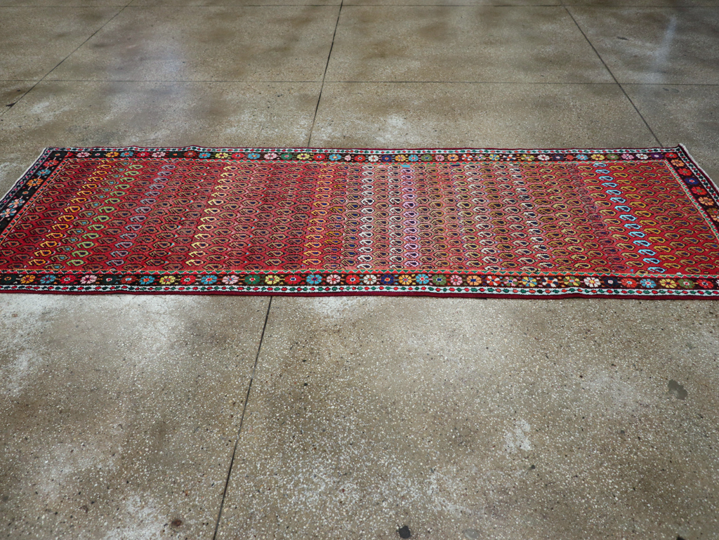 Antique Persian Hamadan Runner, No.26184 - Galerie Shabab
