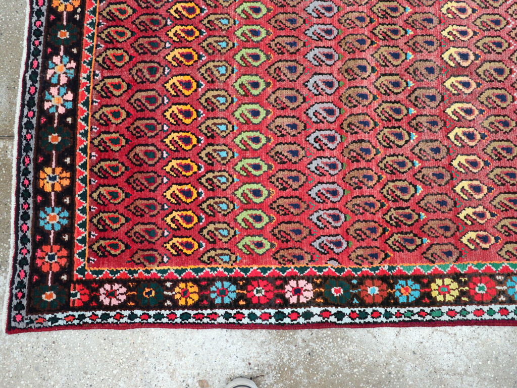 Antique Persian Hamadan Runner, No.26184 - Galerie Shabab