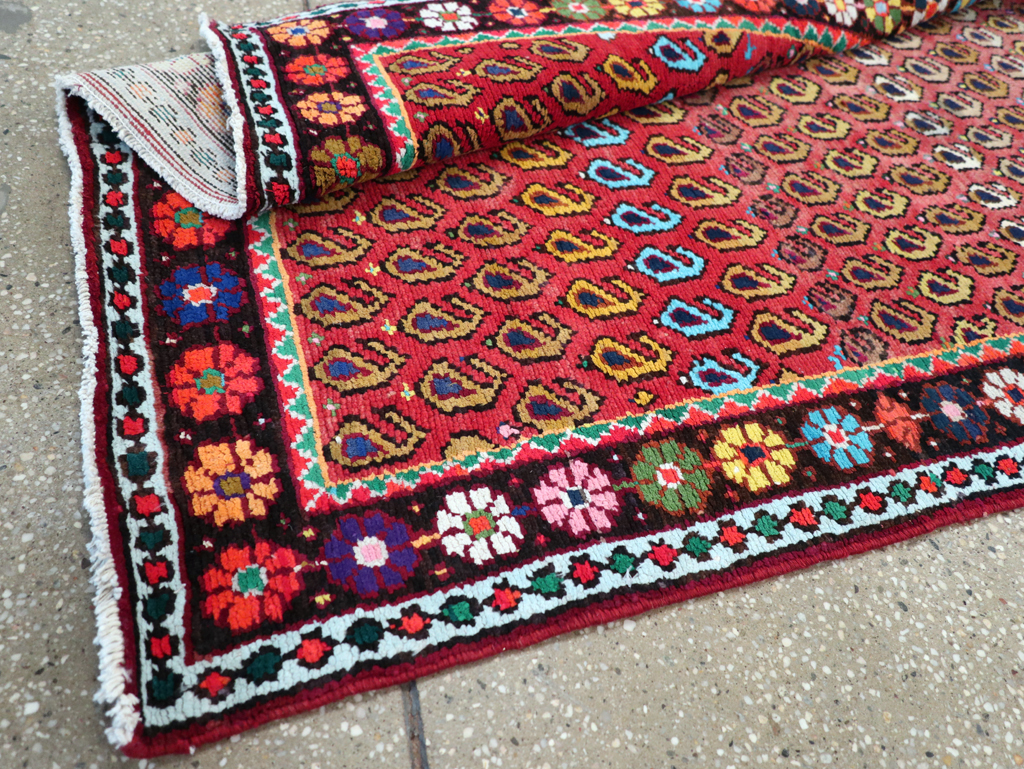 Antique Persian Hamadan Runner, No.26184 - Galerie Shabab