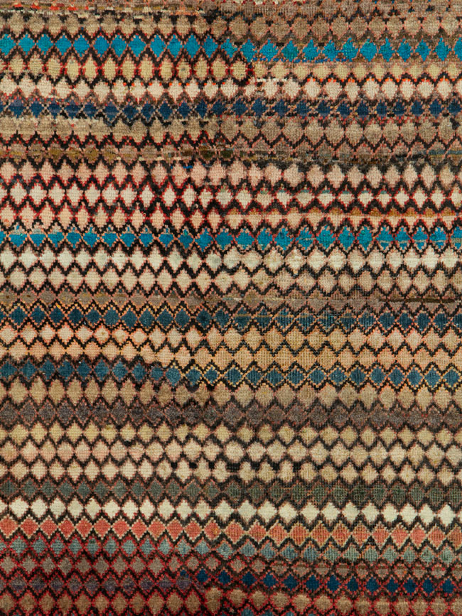 Vintage Persian Hamadan Rug, No.26185 - Galerie Shabab