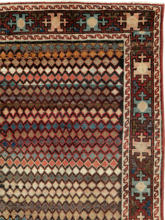 Vintage Persian Hamadan Rug, No.26185 - Galerie Shabab