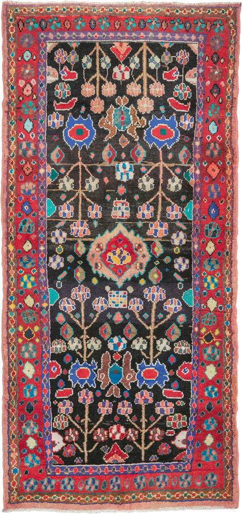 Vintage Persian Hamadan Rug, No.26186 - Galerie Shabab