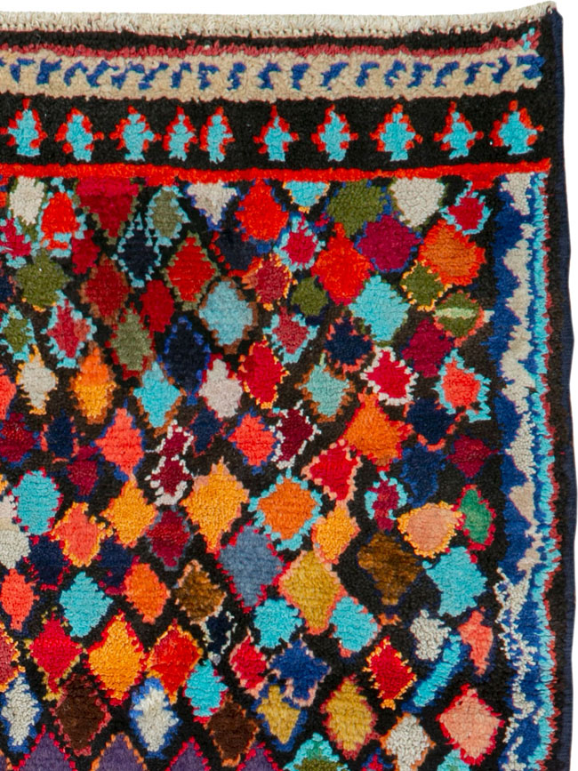 Vintage Persian Mahal Rug, No.26187 - Galerie Shabab