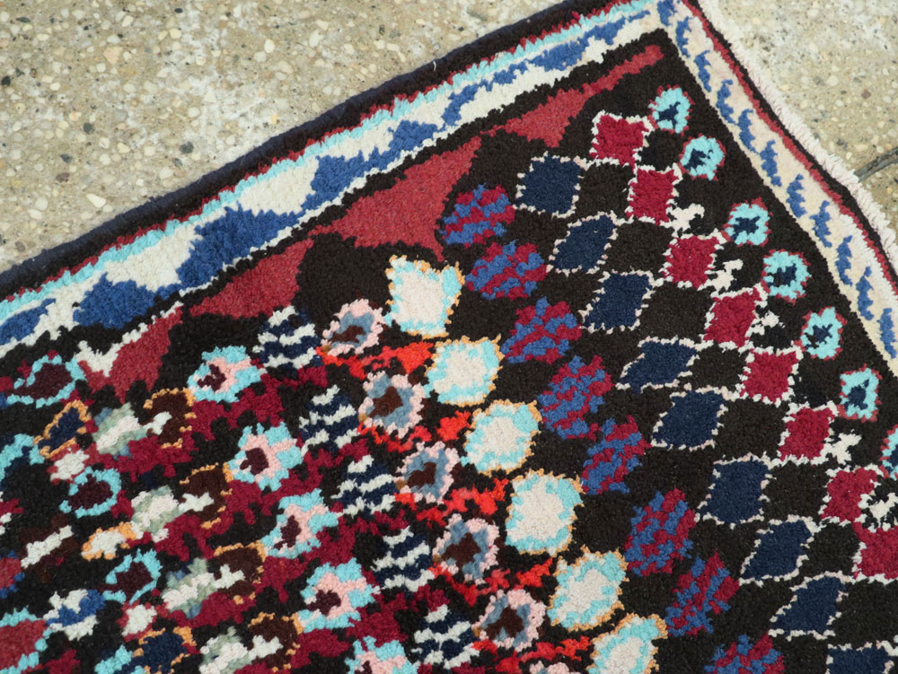 Vintage Persian Mahal Rug, No.26187 - Galerie Shabab