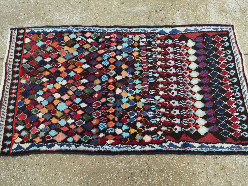 Vintage Persian Mahal Rug, No.26187 - Galerie Shabab