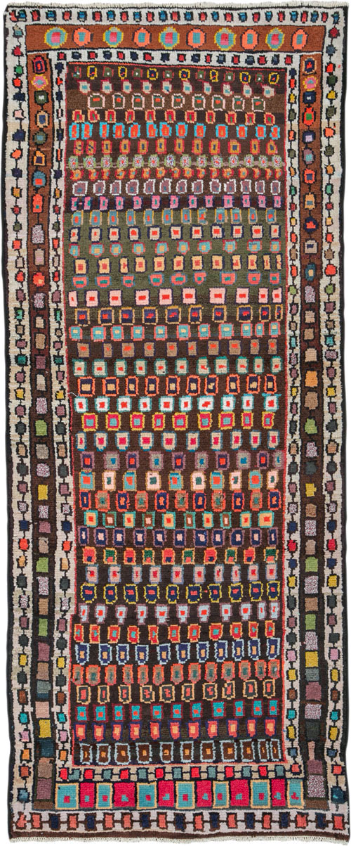 Vintage Persian Hamadan Rug, No.26192 - Galerie Shabab