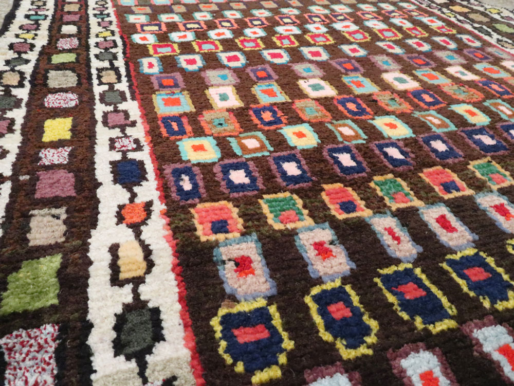 Vintage Persian Hamadan Rug, No.26192 - Galerie Shabab