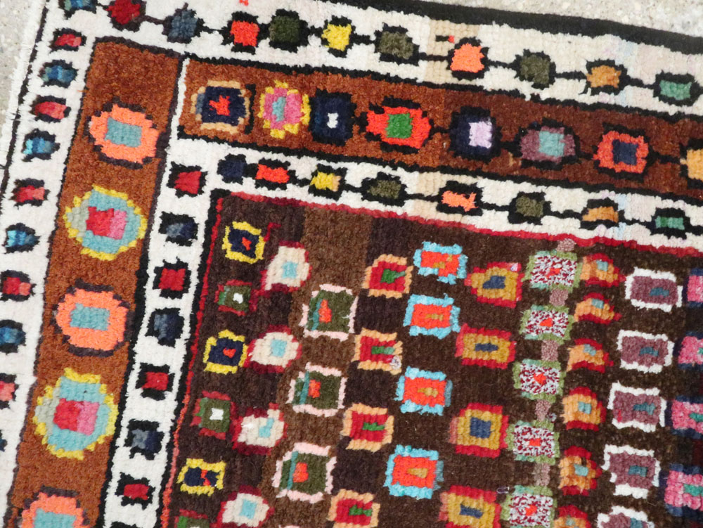 Vintage Persian Hamadan Rug, No.26192 - Galerie Shabab