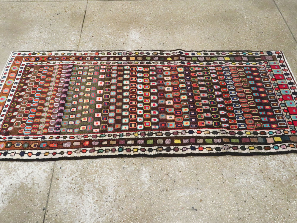Vintage Persian Hamadan Rug, No.26192 - Galerie Shabab