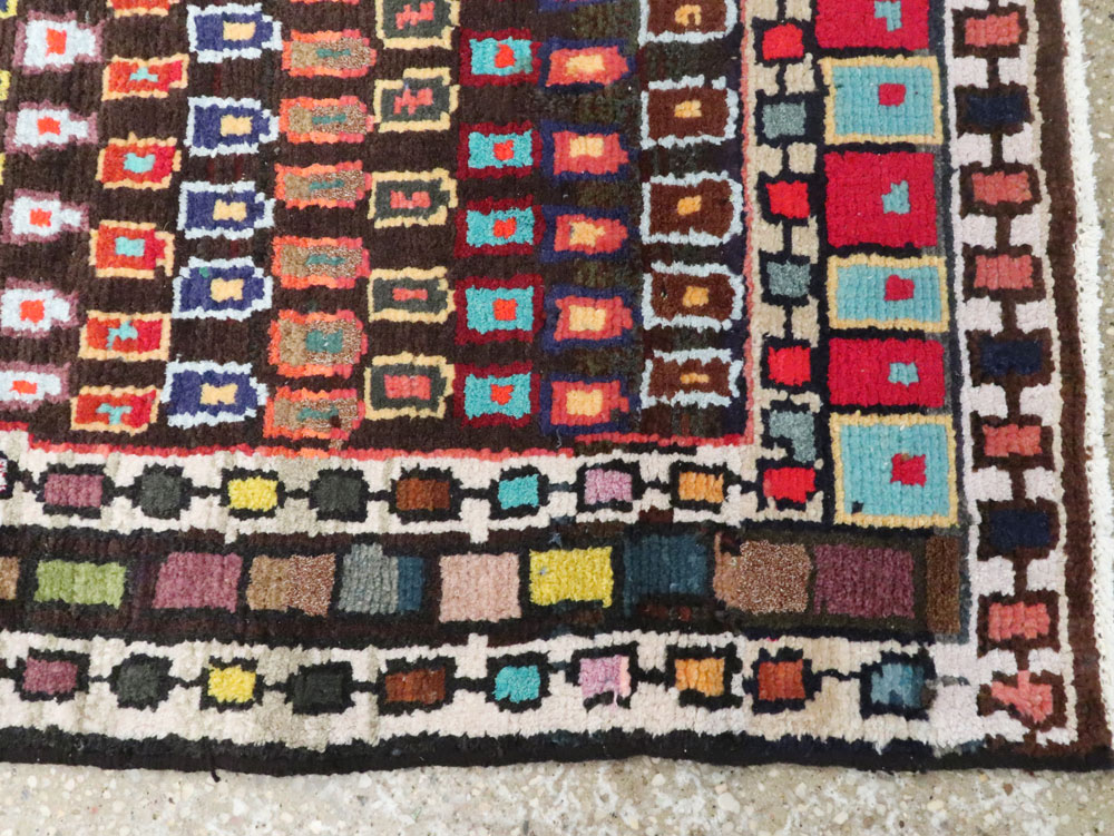 Vintage Persian Hamadan Rug, No.26192 - Galerie Shabab