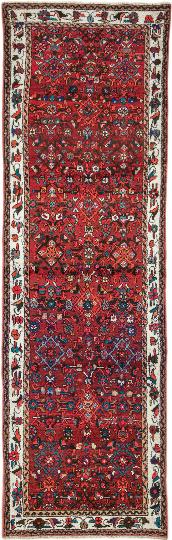 Vintage Persian Hamadan Runner, No.26193 - Galerie Shabab