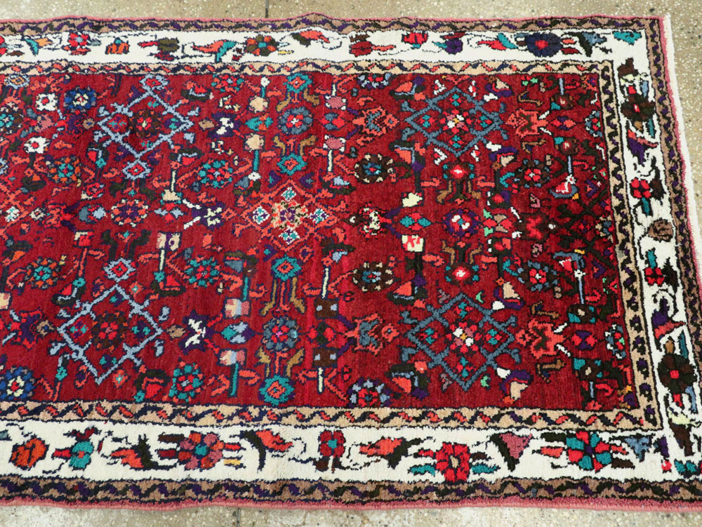 Vintage Persian Hamadan Runner, No.26193 - Galerie Shabab