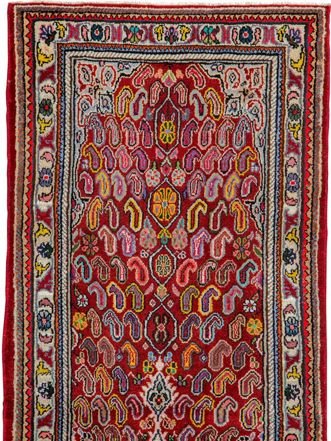 Vintage Persian Hamadan Rug, No.26195 - Galerie Shabab