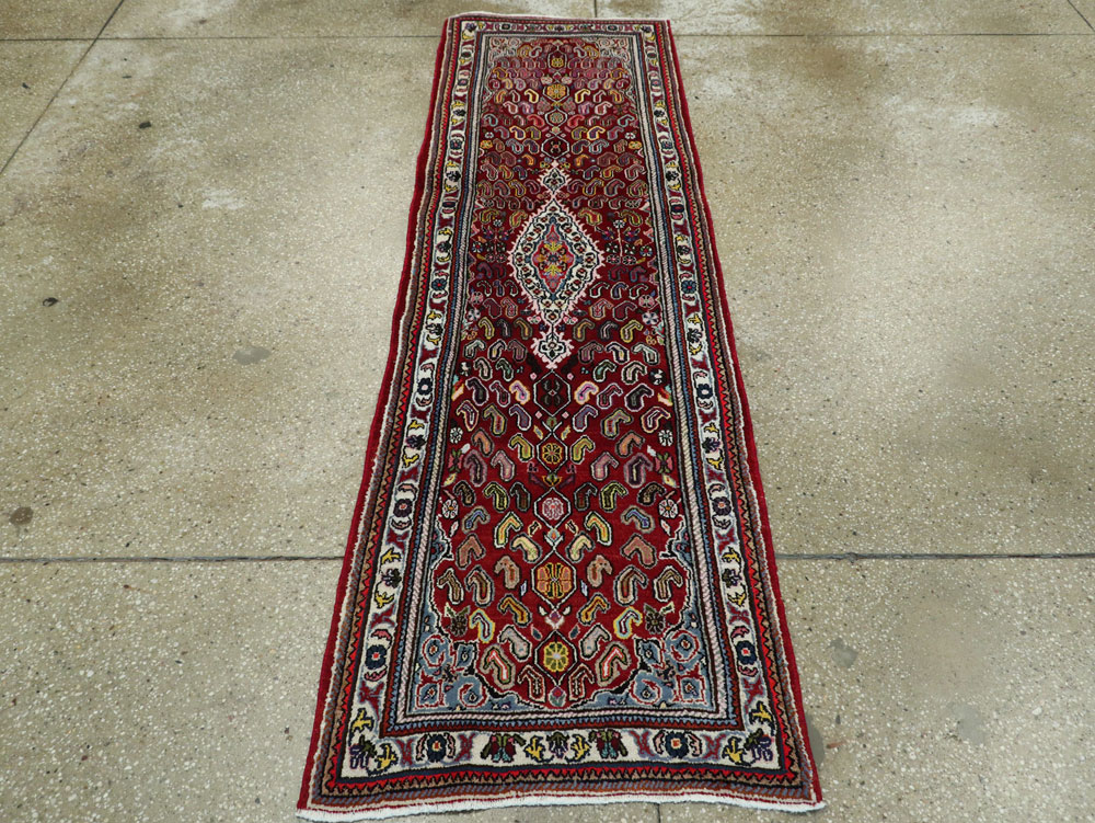 Vintage Persian Hamadan Rug, No.26195 - Galerie Shabab