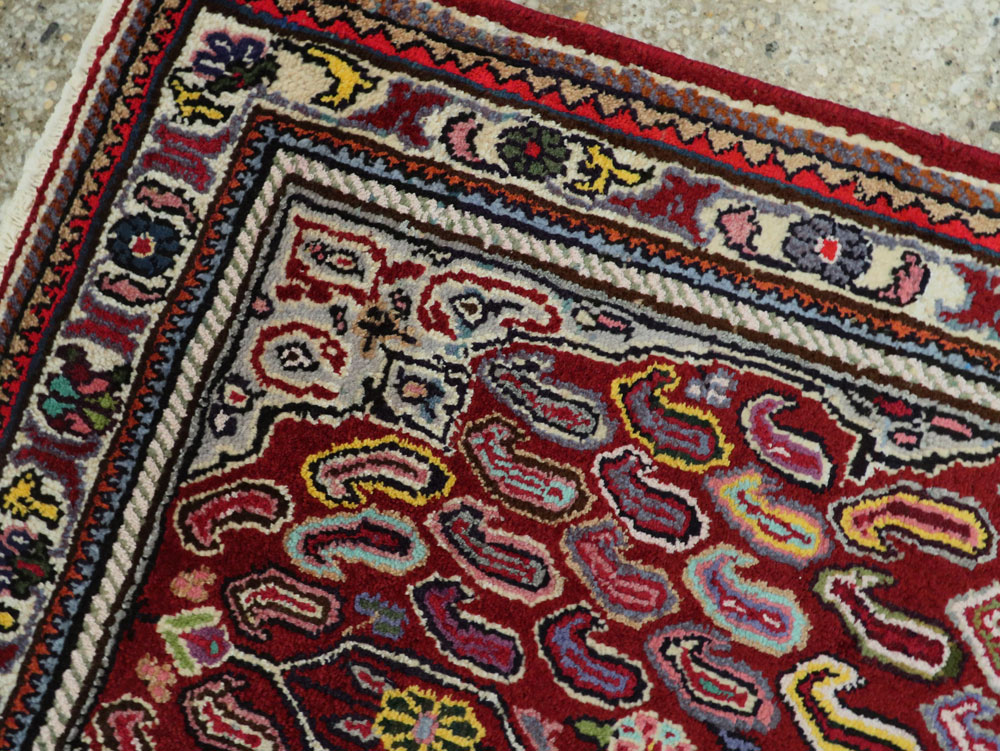 Vintage Persian Hamadan Rug, No.26195 - Galerie Shabab