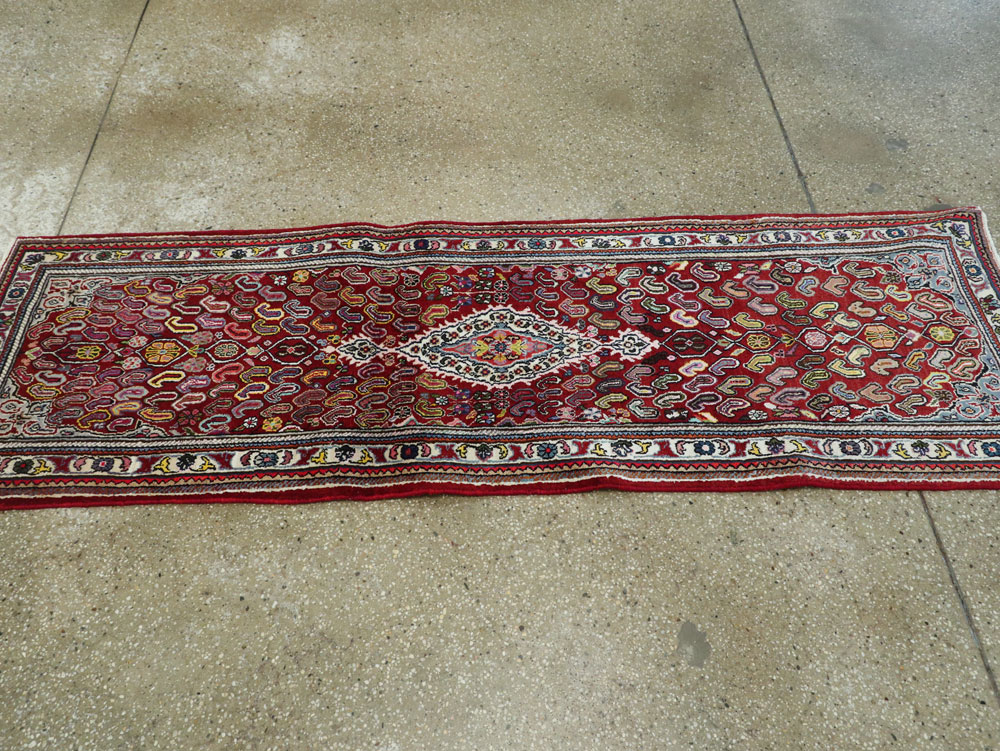 Vintage Persian Hamadan Rug, No.26195 - Galerie Shabab