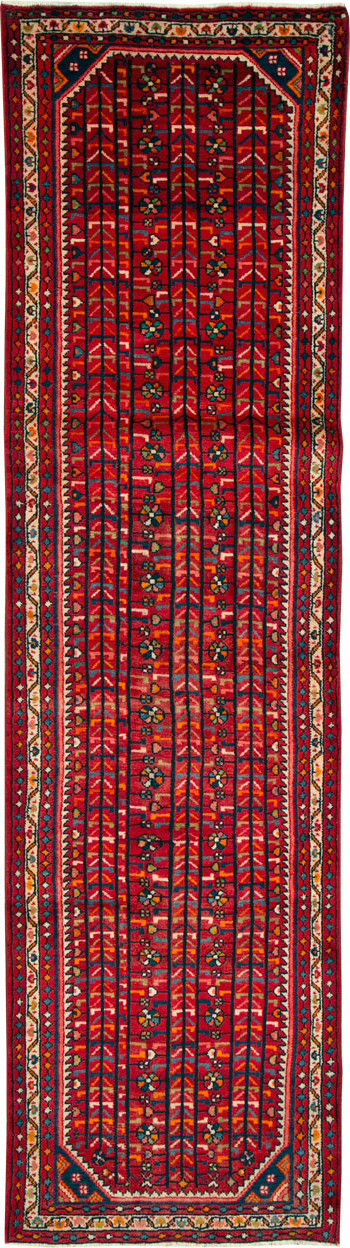 Vintage Persian Malayer Runner, No.26196 - Galerie Shabab
