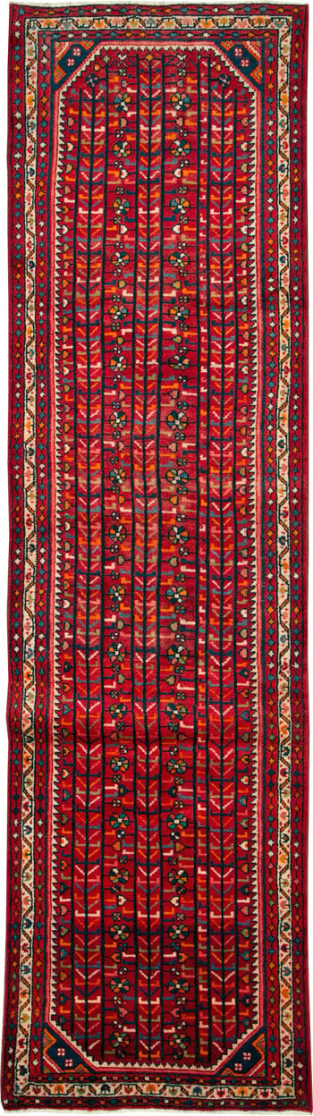 Vintage Persian Malayer Runner, No.26196 - Galerie Shabab