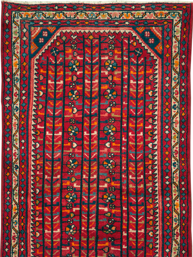 Vintage Persian Malayer Runner, No.26196 - Galerie Shabab