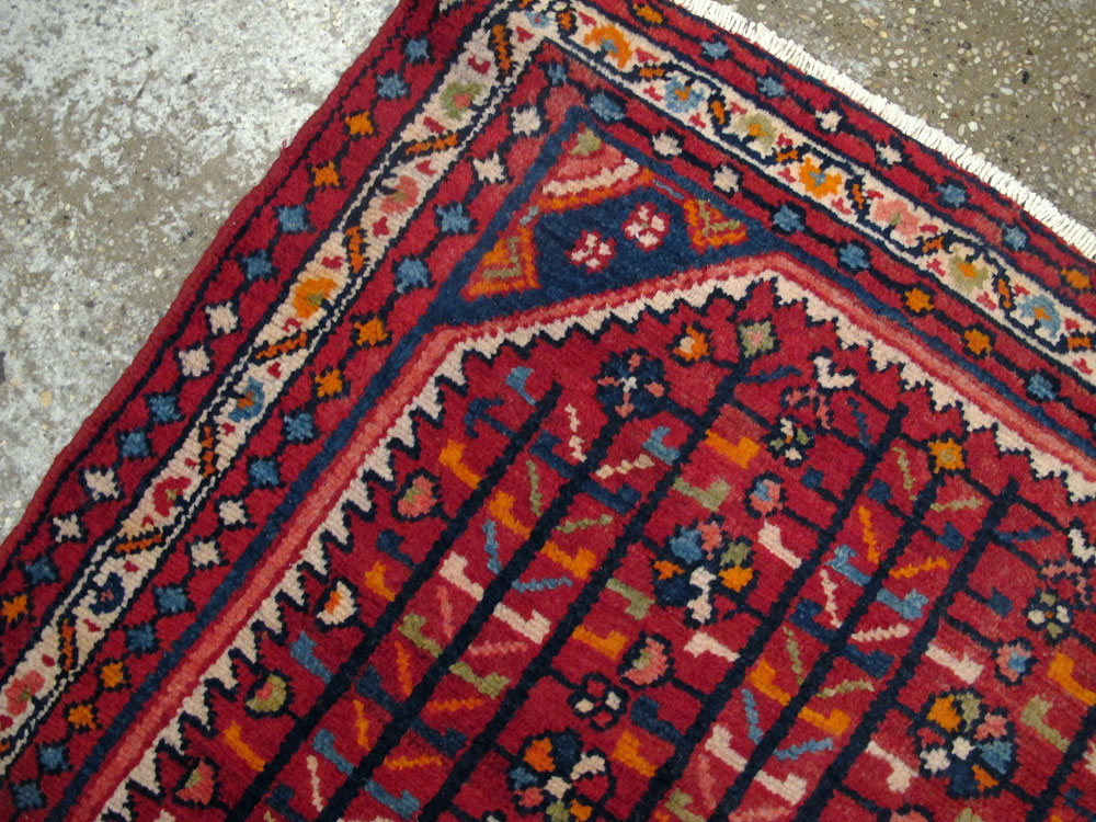 Vintage Persian Malayer Runner, No.26196 - Galerie Shabab