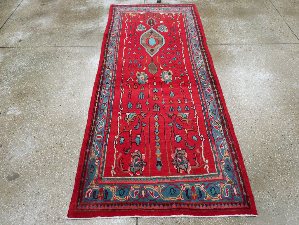 Vintage Persian Mahal Rug, No.26197 - Galerie Shabab