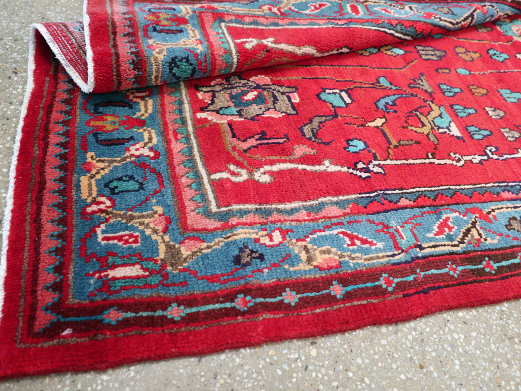 Vintage Persian Mahal Rug, No.26197 - Galerie Shabab