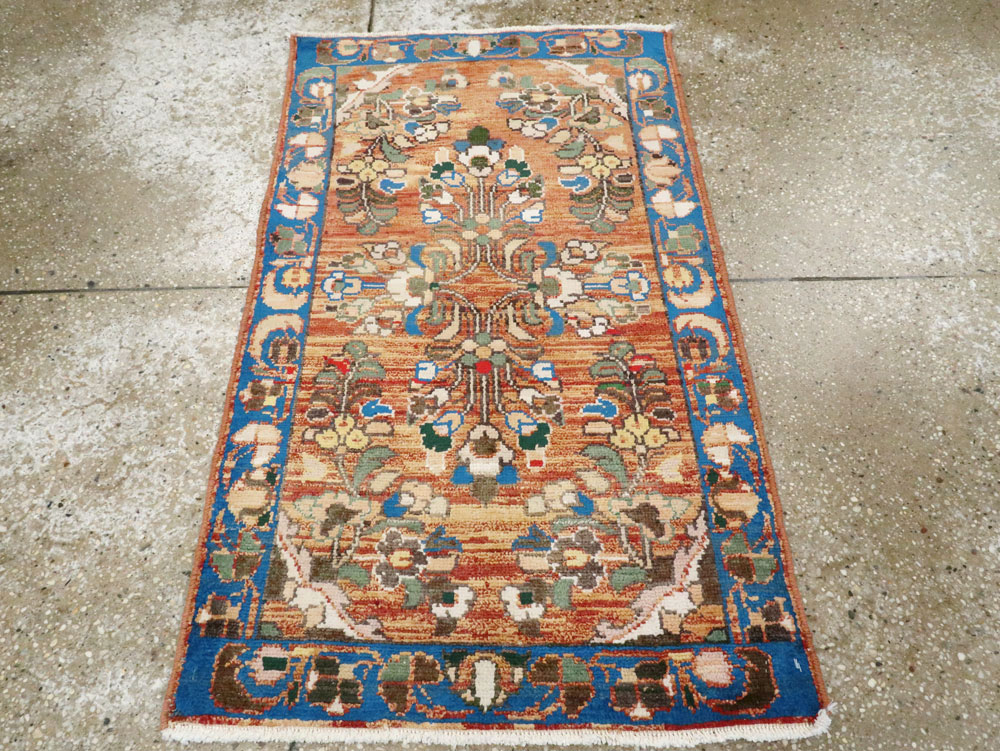 Vintage Persian Hamadan Rug (Pair: 2 of 2), No.26198 - Galerie Shabab