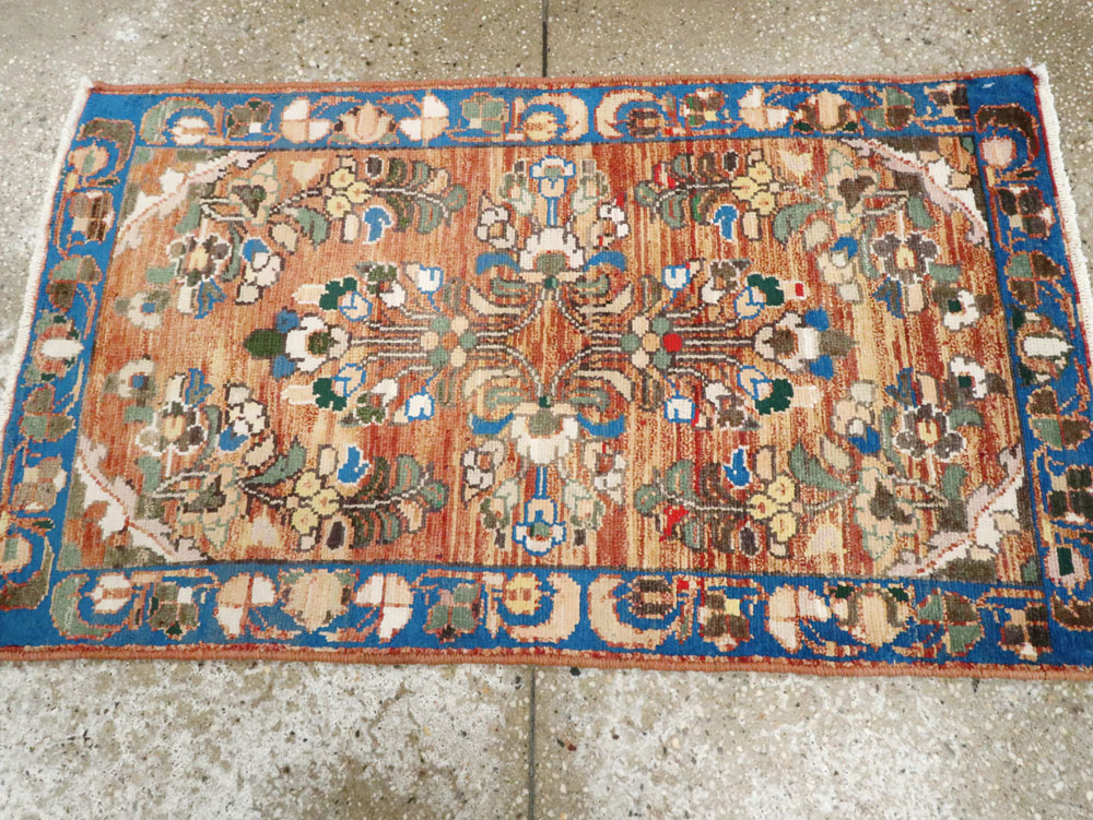 Vintage Persian Hamadan Rug (Pair: 2 of 2), No.26198 - Galerie Shabab